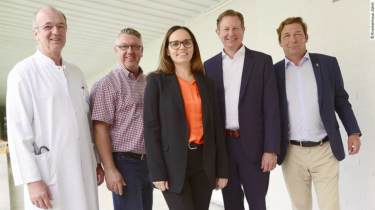 Geschäftsführungs-Wechsel im Krankenhaus Jülich