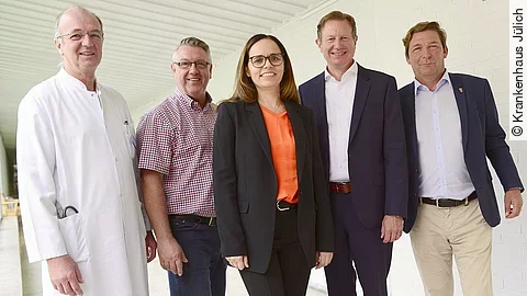 Geschäftsführungs-Wechsel im Krankenhaus Jülich Geschäftsführungs-Wechsel im Krankenhaus Jülich