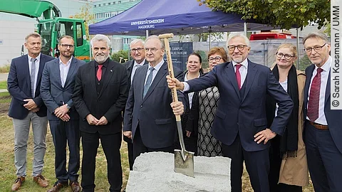 Spatenstich Universitätsklinikum Magdeburg