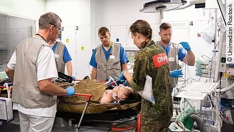 Schockraum-Team der Unimedizin Rostock