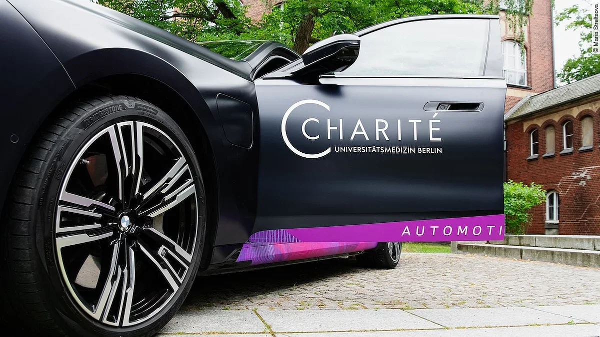 Studienfahrzeug von Charité und BMW Studienfahrzeug von Charité und BMW