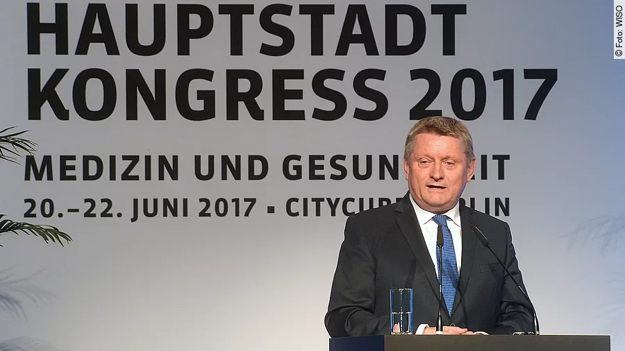 Hermann Gröhe auf dem Hauptstadtkongress 2017
