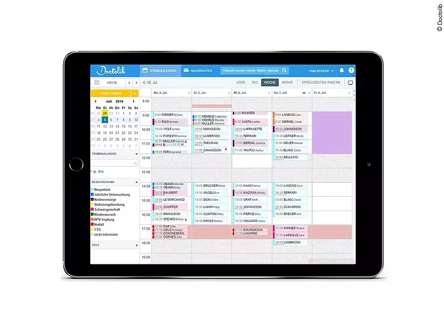 Online-Terminbuchung Doctolib Online-Terminbuchung Doctolib