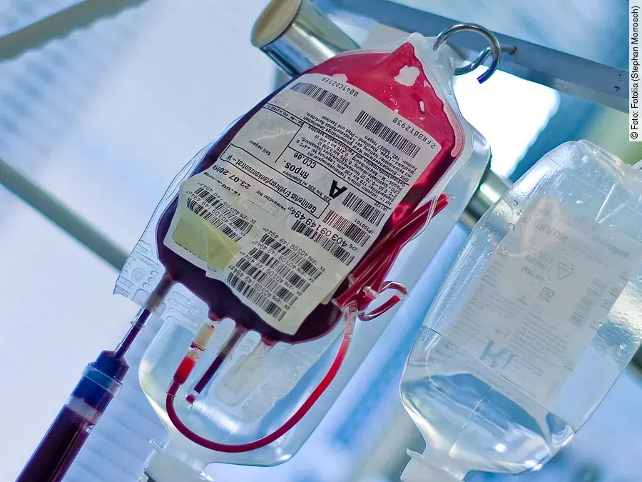 Blutkonserve, Blutspende