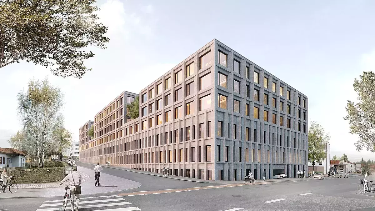 Neubau-Simulation des Alb-Donau Klinikums