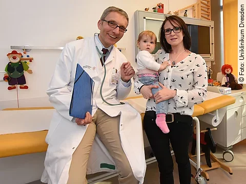 Reinhard Berner, Direktor der Klinik für Kinder- und Jugendmedizin in Dresden