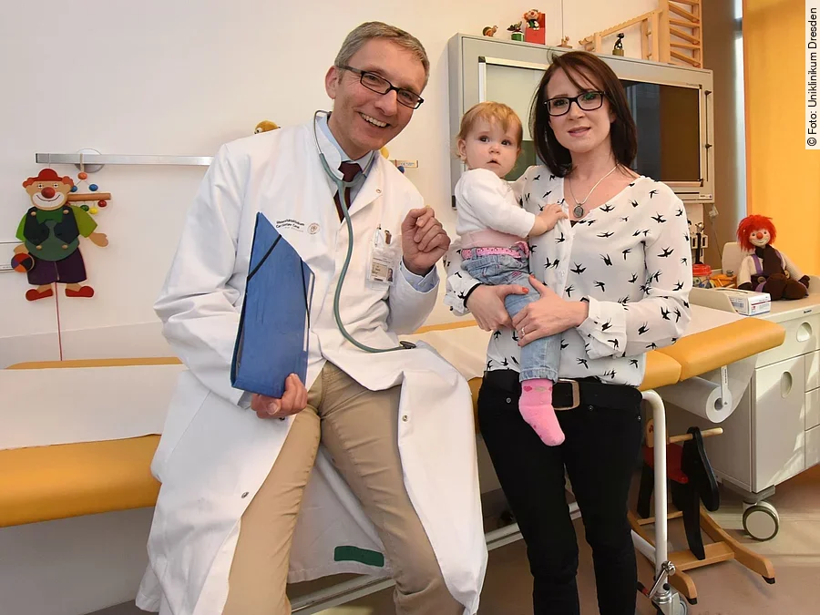 Reinhard Berner, Direktor der Klinik für Kinder- und Jugendmedizin in Dresden