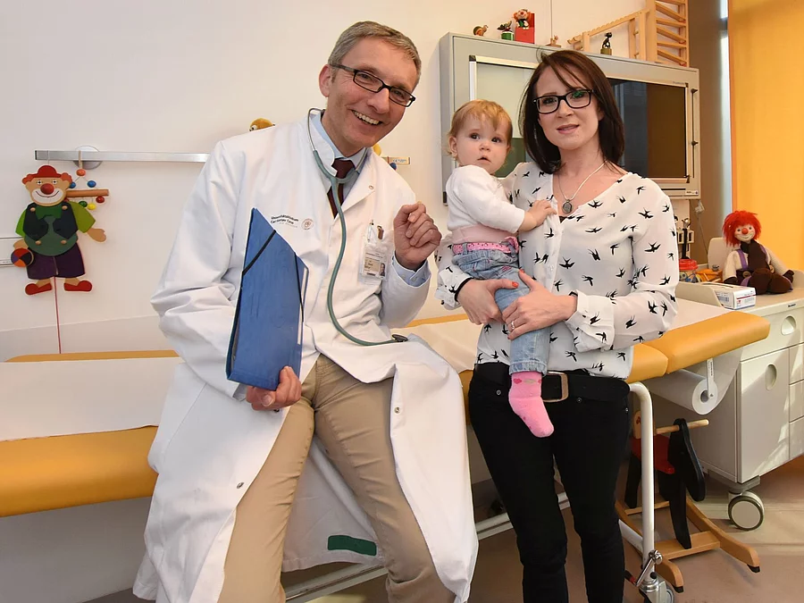 Reinhard Berner, Direktor der Klinik für Kinder- und Jugendmedizin in Dresden