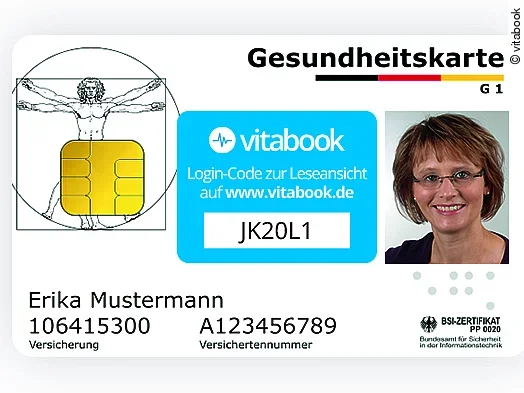 vitabook Gesundheitskarte vitabook Gesundheitskarte