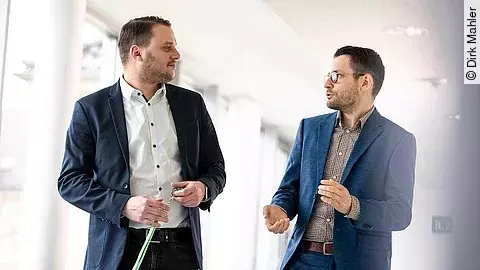 Michael Lange und Philipp Smolka