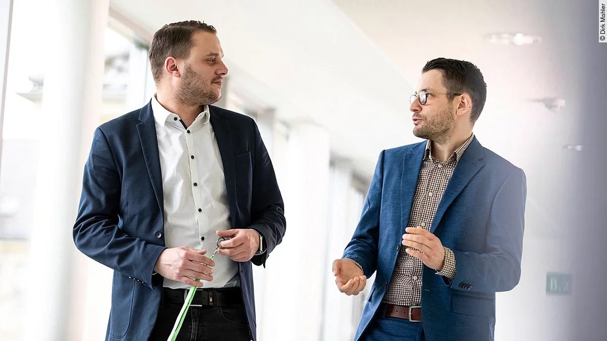 Michael Lange und Philipp Smolka