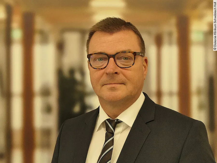 Dr. Holger Praßel, Geschäftsführer im Diak Klinikum in Schwäbisch Hall