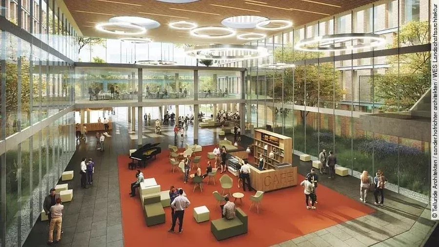 Neubau Asklepios Klinik Altona - Visualisierung