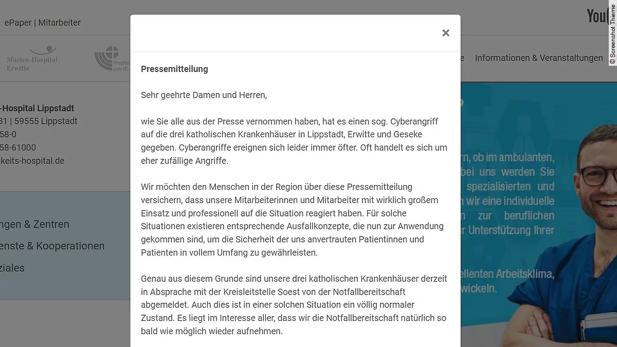 Cyberangriff Lippstadt 