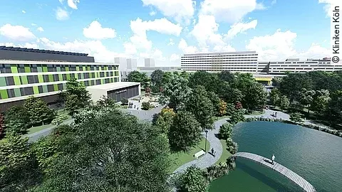 Visualisierung Gesundheitscampus Köln