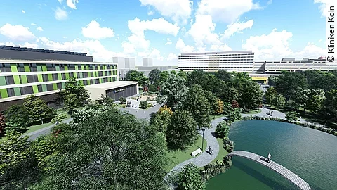 Visualisierung Gesundheitscampus Köln