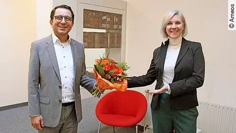 Osman Mersinli und Cornelia Koch