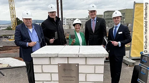 Grundsteinlegung Klinikum Bad Hersfeld