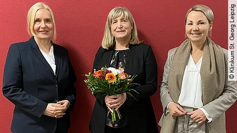 Begrüßung neue Pflegedirektorin Schienbein