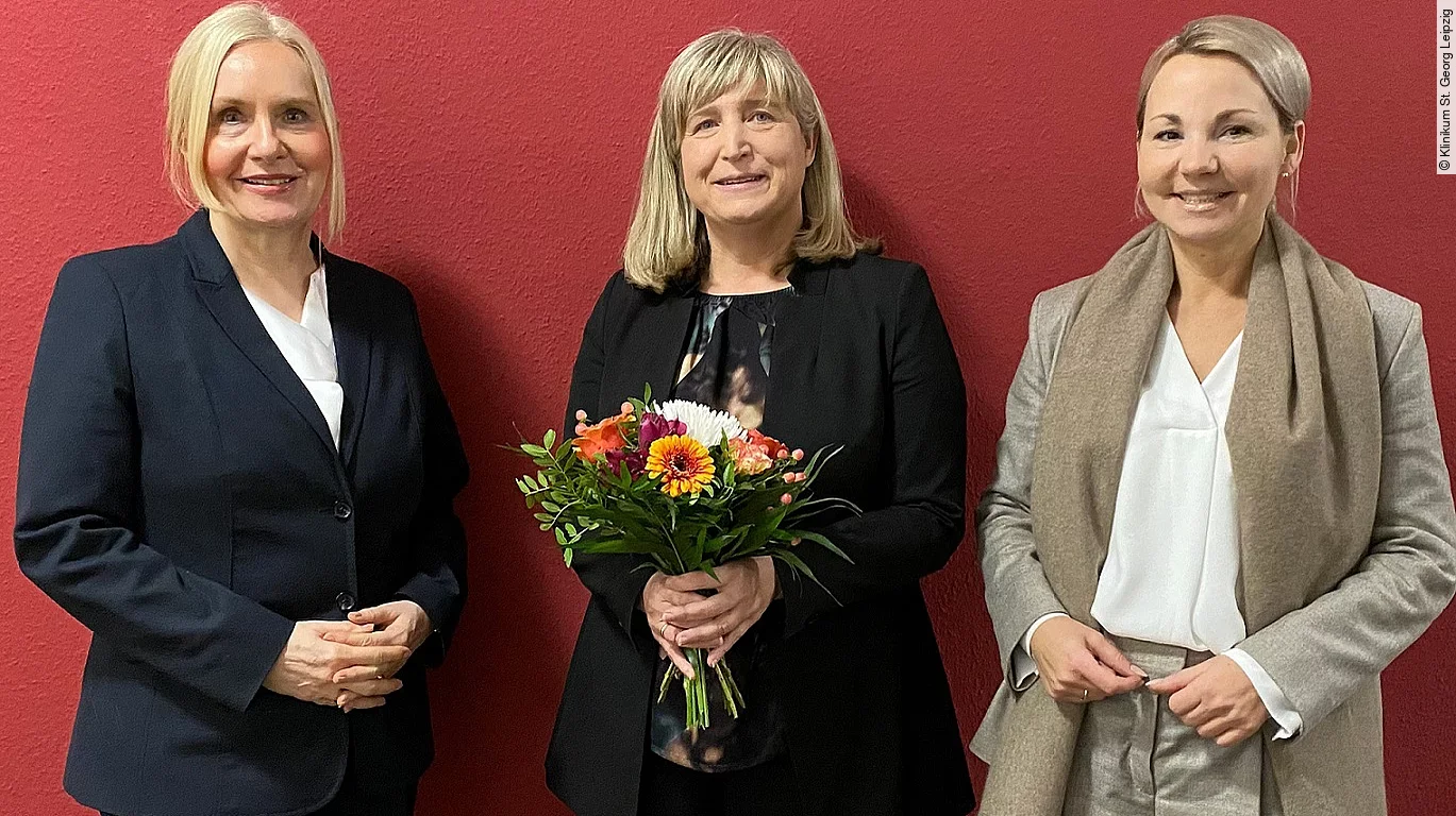 Begrüßung neue Pflegedirektorin Schienbein