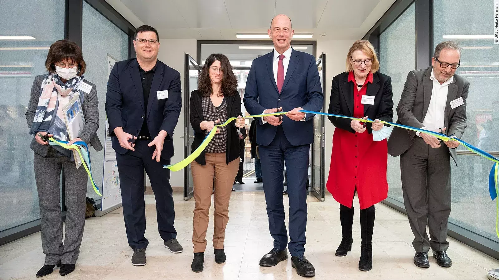 Feierliche Einweihung des Gebäudeteils A5 an der Uniklinik Jena