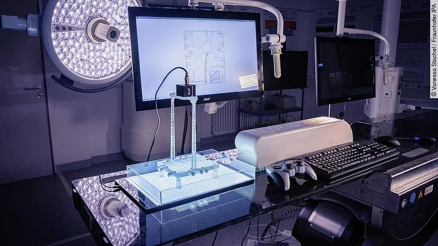 Navigation eines Führungsdrahts Navigation eines Führungsdrahts