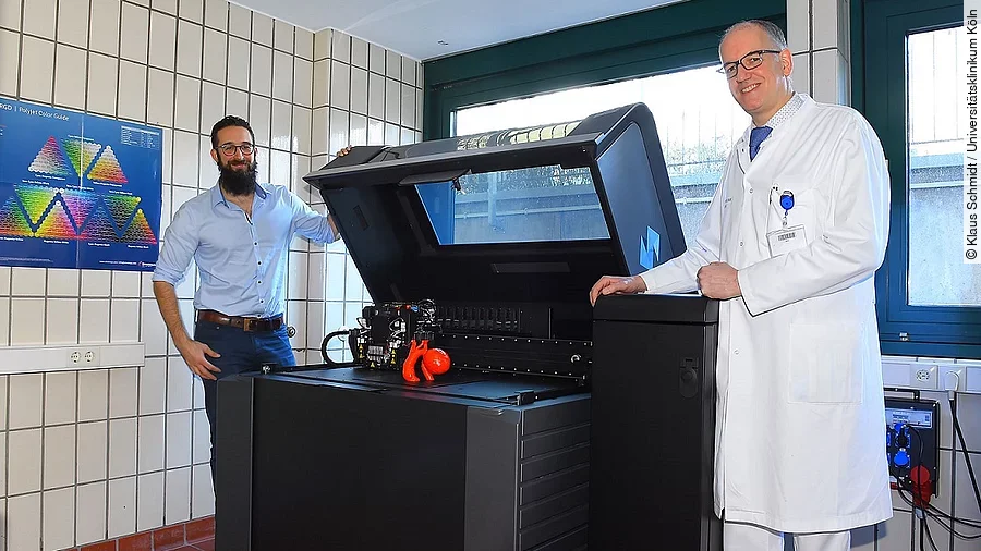 Prof. Dr. Bernhard Dorweiler 3D-Drucker