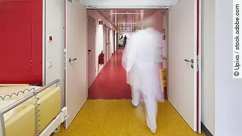 Krankenhausflur Krankenhausflur