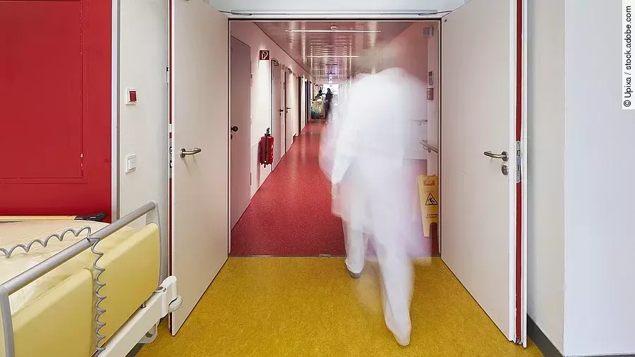 Krankenhausflur Krankenhausflur