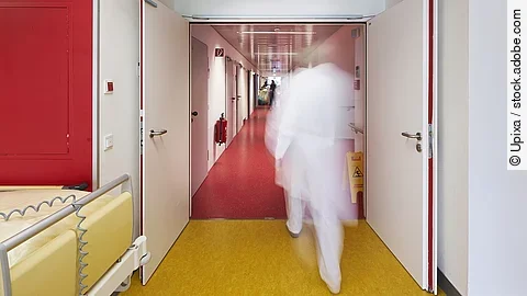 Krankenhausflur Krankenhausflur