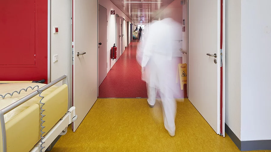 Krankenhausflur
