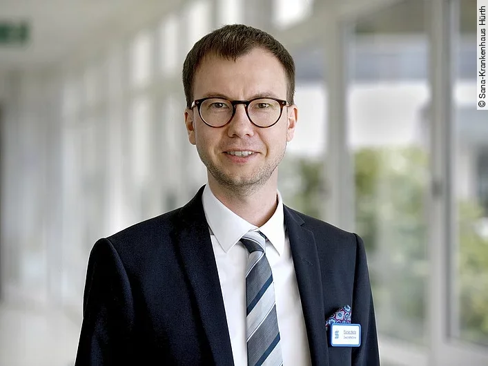 Florian Nolte, Geschäftsführer des Sana-Krankenhaus Hürth