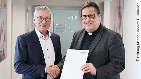 Wolfgang Schneider wird Geschäftsführer der Stiftung Marien-Hospital Euskirchen