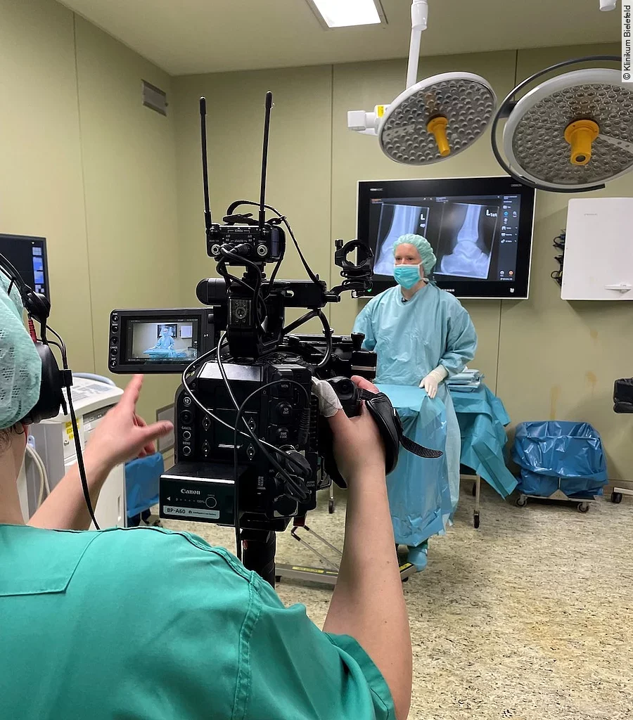 Interaktives Personalvideo Dreh