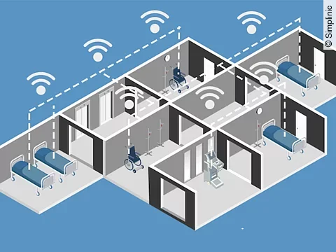 Bluetooth-Infrastruktur von Simplinic