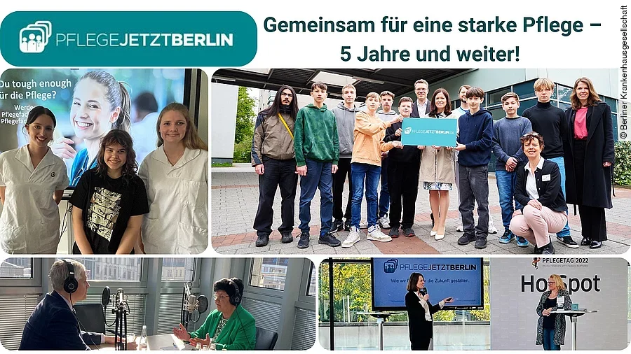 Bild der Festschrift #PflegeJetztBerlin