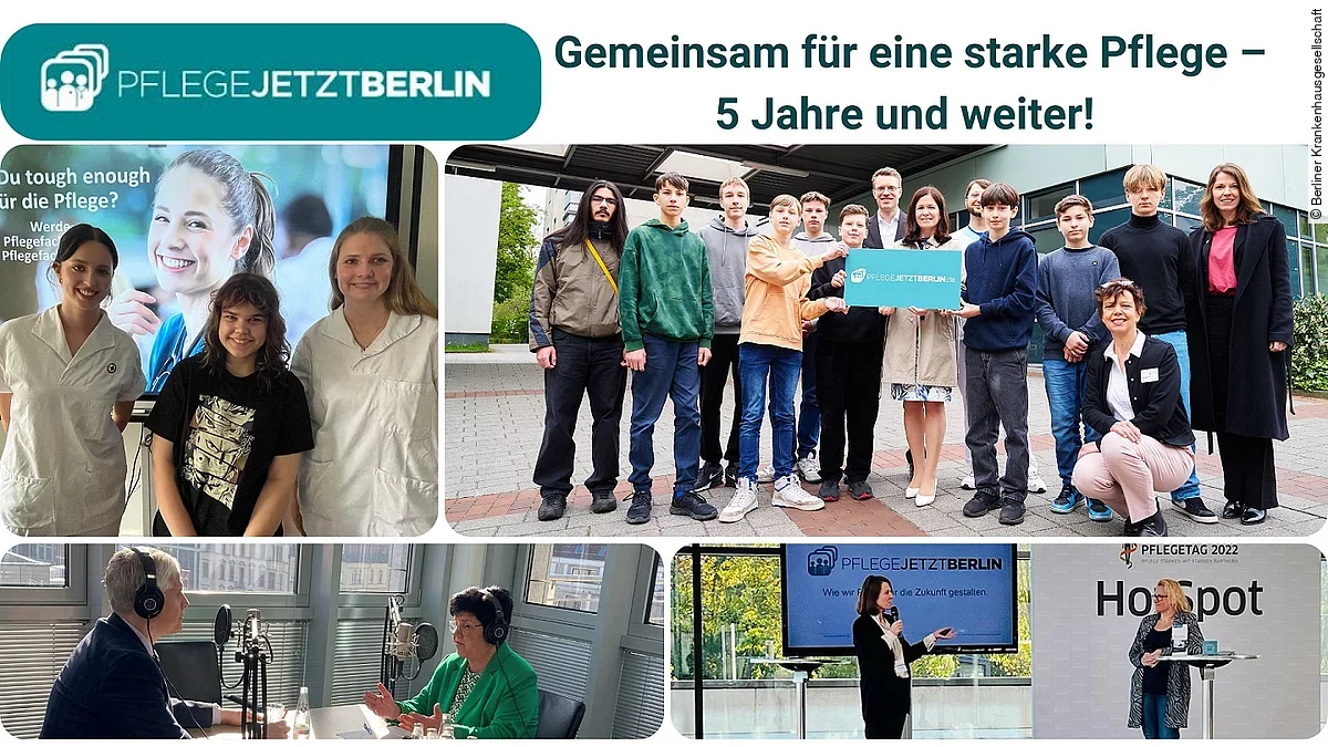 Bild der Festschrift #PflegeJetztBerlin