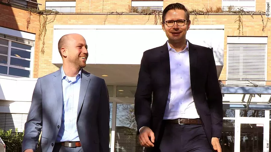 Robert Brandner (l.) und Florian Aschbrenner