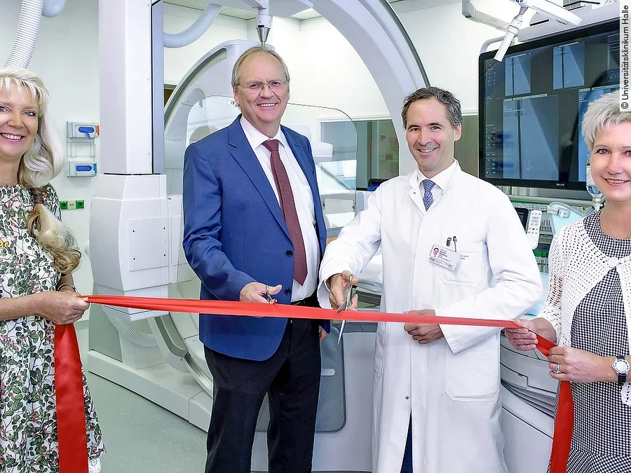 Einweihung Universitätsklinikum Halle Einweihung Universitätsklinikum Halle