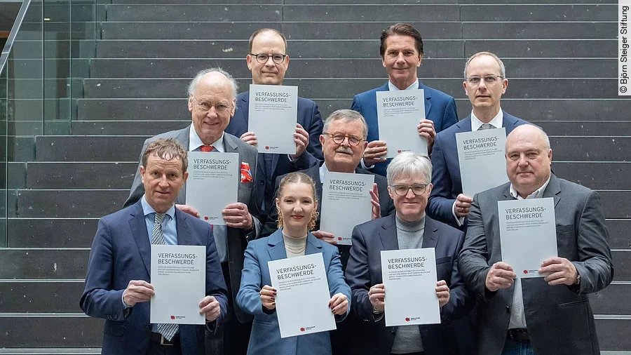 Verfassungsbeschwerde Björn Steiger Stiftung