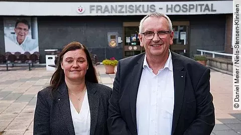 Jennifer Schroth und Uwe Hegen