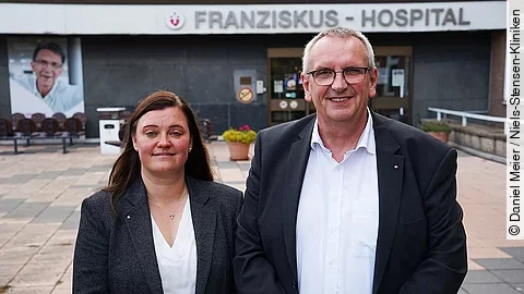 Jennifer Schroth und Uwe Hegen