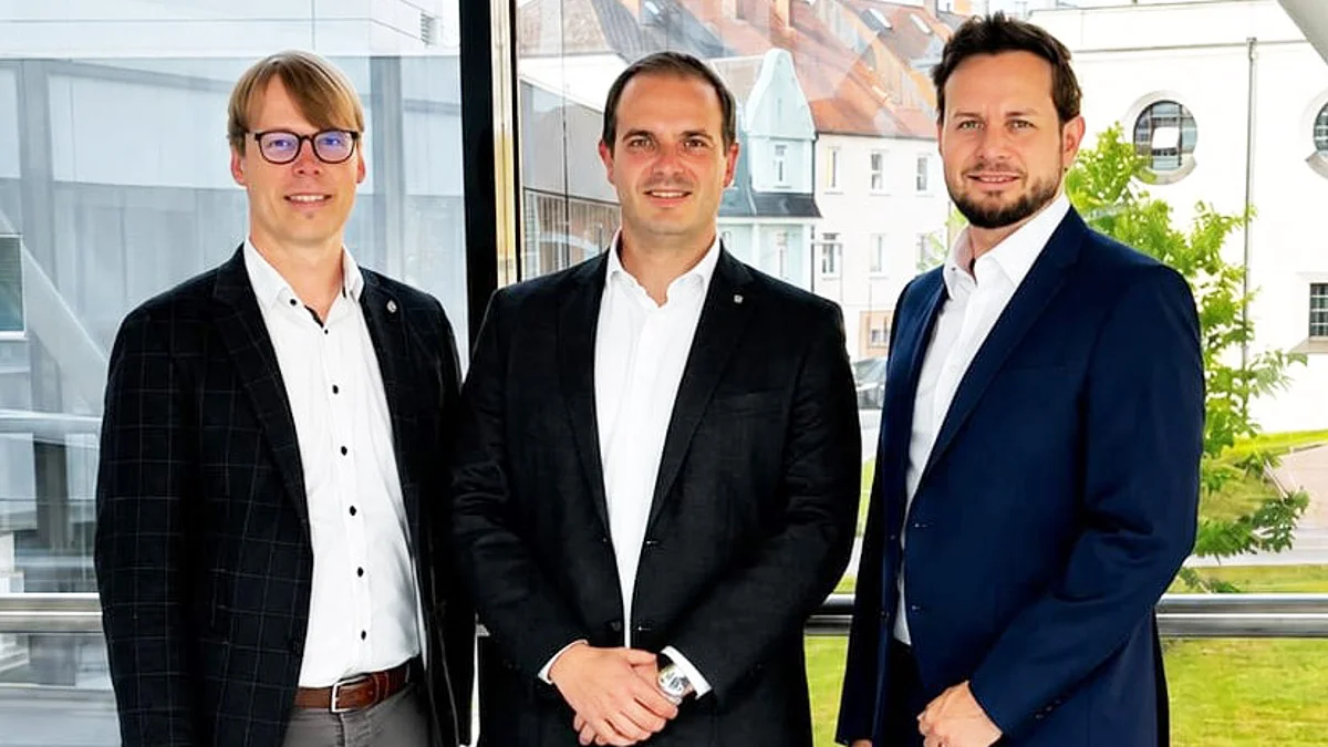 Stephan Schumacher, Ralph Junghans und Tim Egger Stephan Schumacher, Ralph Junghans und Tim Egger