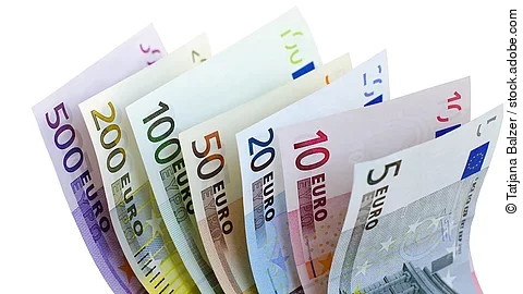 Verschiedene-Euro-Geldscheine