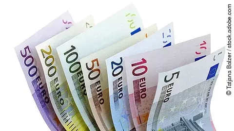 Geldscheine Verschiedene-Euro-Geldscheine