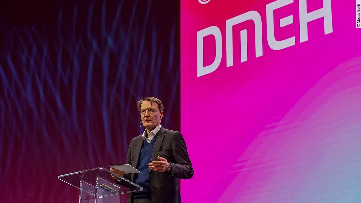 Karl Lauterbach auf der DMEA 2025