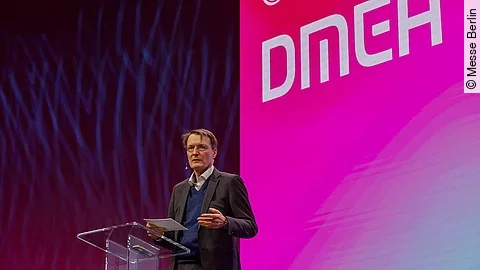 Karl Lauterbach auf der DMEA 2025 Karl Lauterbach auf der DMEA 2025