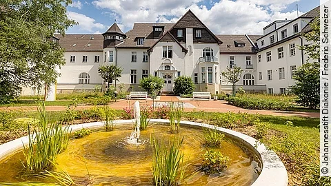 Parkanlage des Ev. Krankenhauses Hubertus