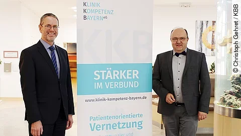 Martin Stapper und Prof. Alexander Schraml Martin Stapper und Prof. Alexander Schraml