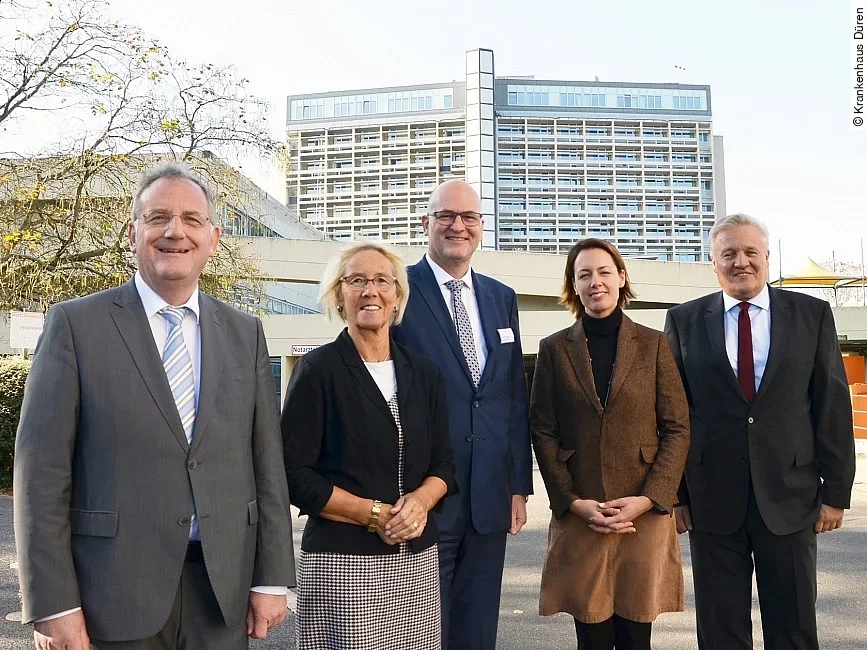 Doppelspitze im Krankenhaus Düren